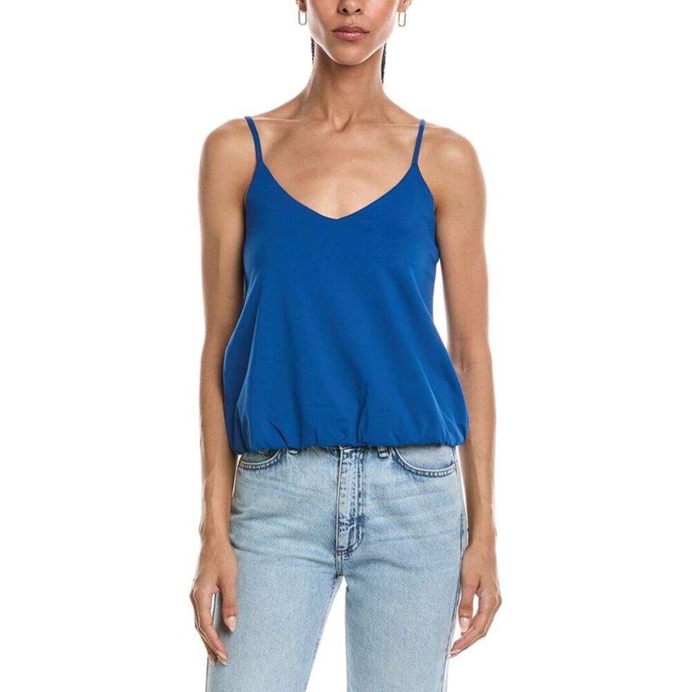 Susana Monaco Womens Relaxed String Top, Blue
